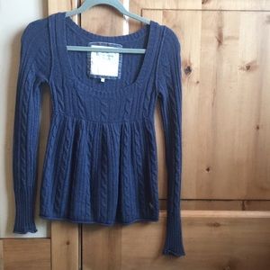 Abercrombie Navy Sweater